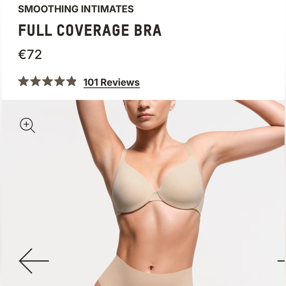 SKIMS Full Coverage Smoothing Bra